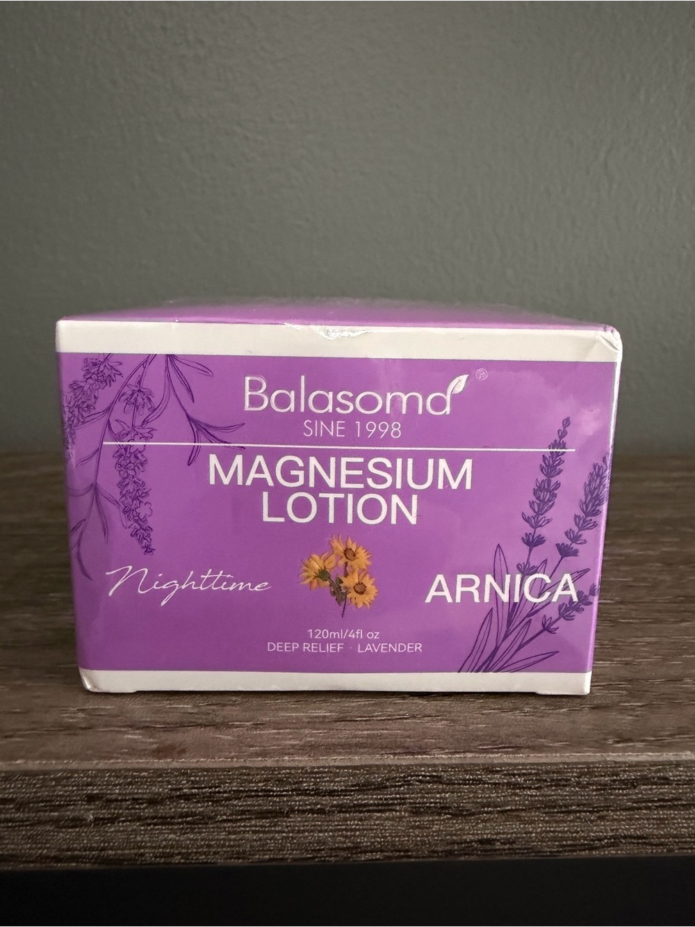 Magnesium Lotion Arnica Nighttime